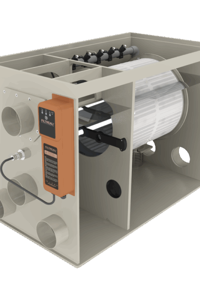 FILTEAU BIO DRUM 25 M GRAVITY