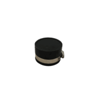 Flexibele rubber eindkap 63mm