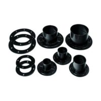 Wanddoorvoer Ø63mm zwart